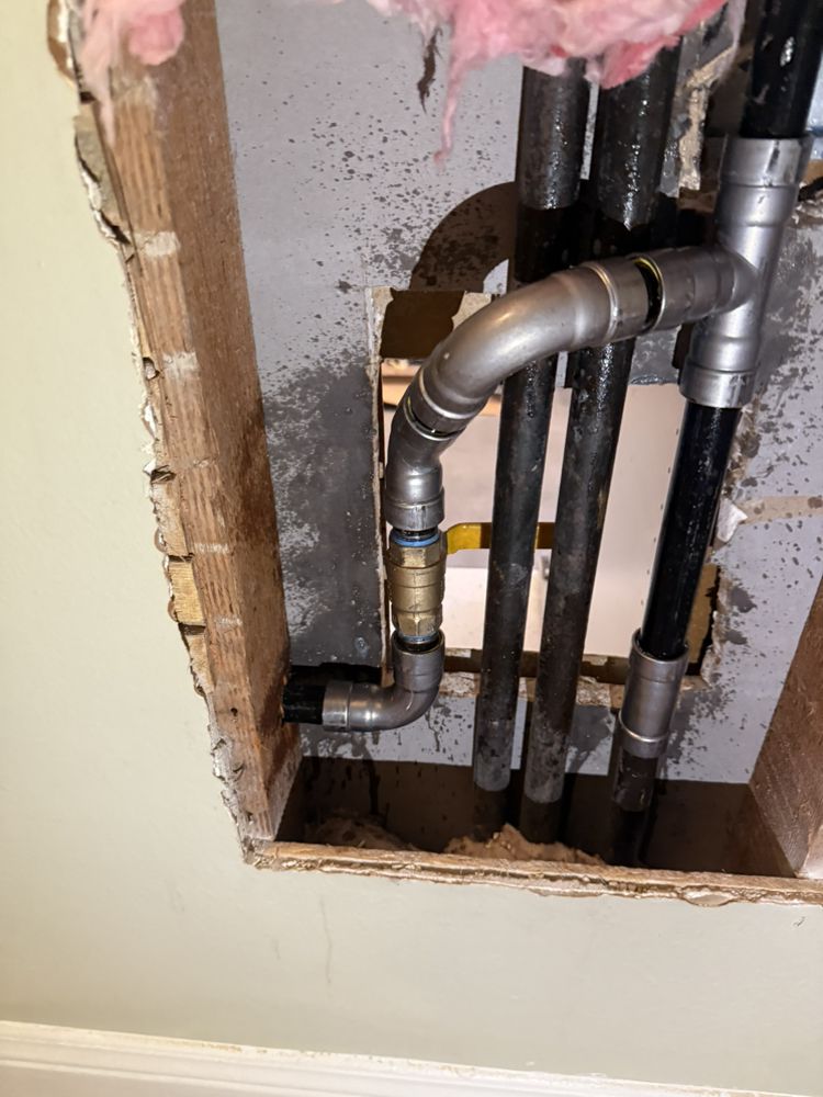Precision copper plumbing rough-in by 5 Star Plumbing & Hydro Jet