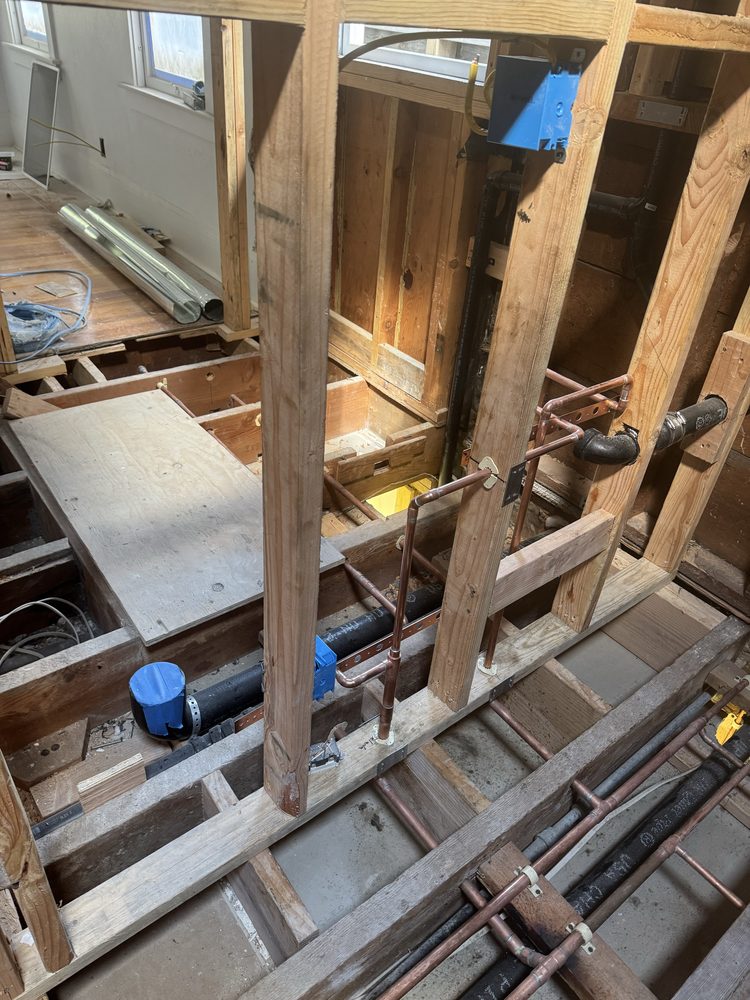 Professional copper repiping installation by 5 Star Plumbing & Hydro Jet technicians